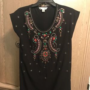 Anthropologie Yumi beaded shift dress - FREE S&H!